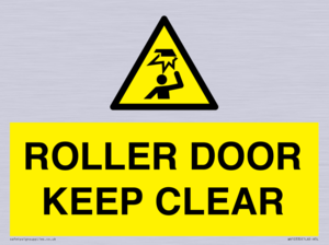 ROLLER DOOR KEEP CLEAR